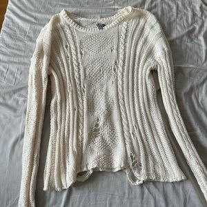 Medium Aerie Sweater in Cream